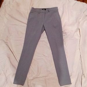 Express gray columnist low rise ankle pants Size 2